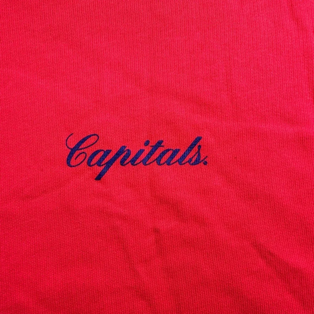 Washington Capitals NWT Alex Ovechkin Red Crewneck Sweatshirt Mens Small NHL red